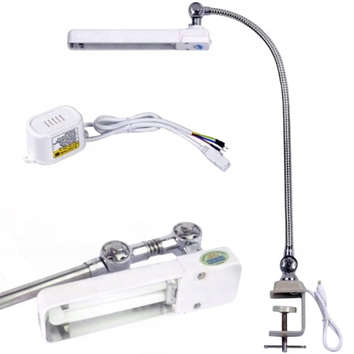 LAMPA DO MASZYNY SZWALNICZEJ LAMPKA HAIMU DO BLATU POD WYŁĄCZNIK HM97T 9W