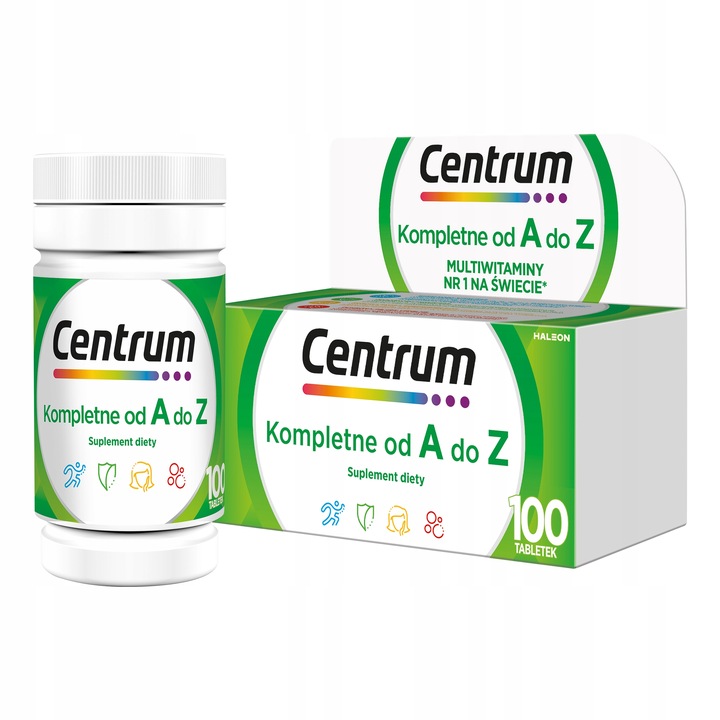 Centrum kompletne A do Z 100 tabl Multiwitamina