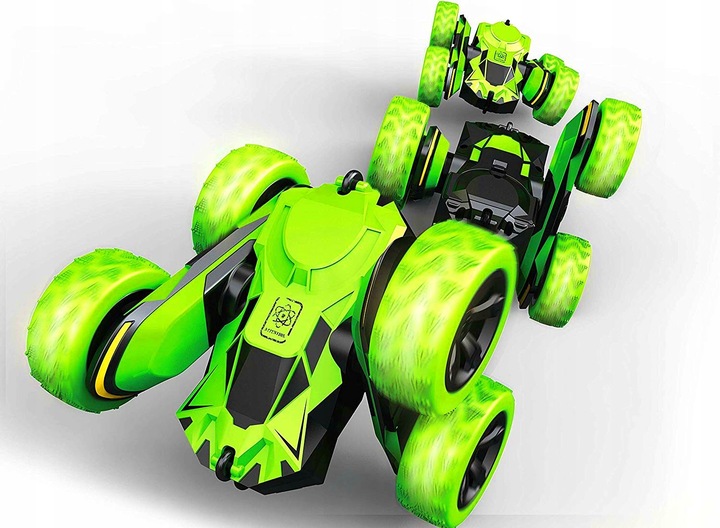 AUTO AKROBATA ZDALNIE STEROWANY SAMOCHÓD + PILOT 2,4 GHz AKUMULATOR 700mAh