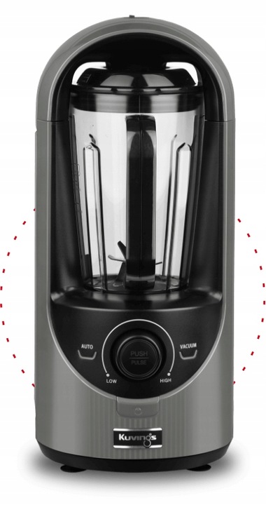 BLENDER KIELICHOWY PRÓŻNIOWY KUVINGS KV200 SREBRNY