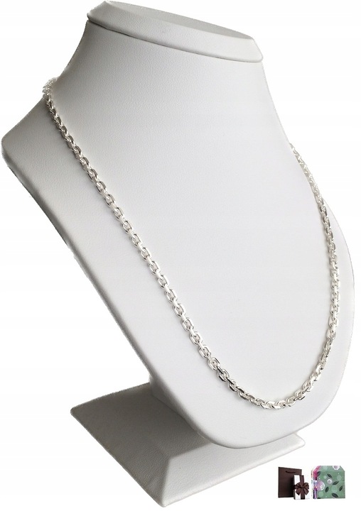 Łańcuszek srebrny GRUBY próby 925 Naszyjnik SREBRO (na PREZENT)