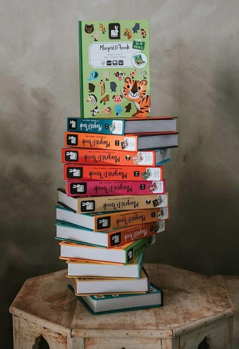 Magnetyczna układanka Pojazdy Magnetibook, Janod