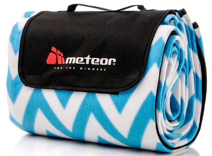 Koc Na Plażę Piknik Do Ogrodu Polarowy 200x180 cm