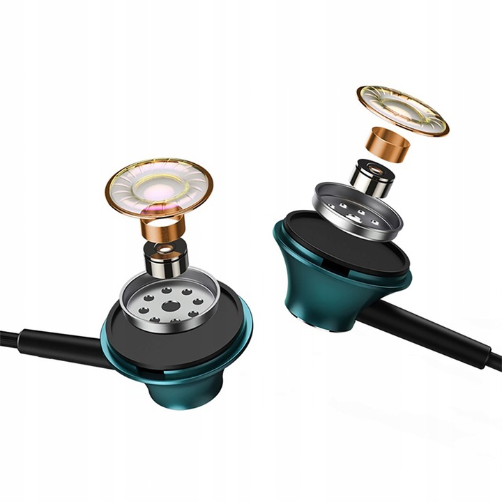 BASEUS SŁUCHAWKI DOUSZNE Z MIKROFONEM PILOTEM KABEL 1,2m MINI JACK 3,5mm