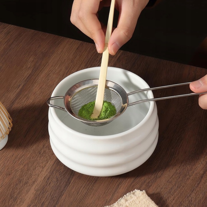 ZESTAW DO MATCHY, MATCHA TRZEPACZKA UCHWYT, MIOTŁĄ MATCHA MISKĄ DO MATCHY