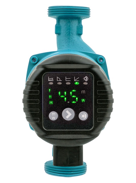 POMPA OBIEGOWA 25-60 180 CYRKULACYJNA DO PIECA CO KOTŁA ENERGOOSZCZĘDNA LCD