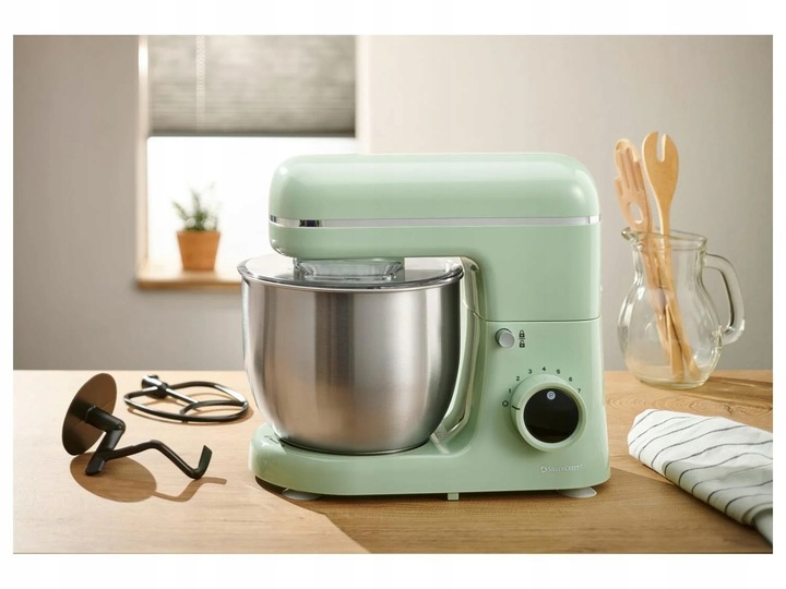 ROBOT KUCHENNY PLANETARNY SILVERCREST SKM 600 E1 MIKSER WIELOFUNKCYJNY