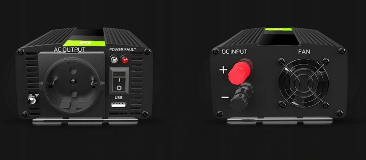 PRZETWORNICA SAMOCHODOWA GREEN CELL 12V 600W SINUS