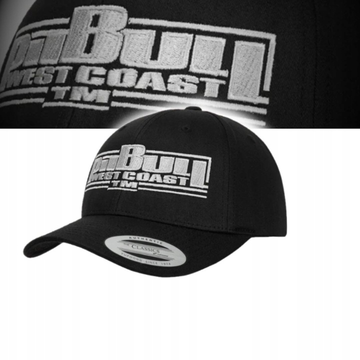 CZAPKA Z DASZKIEM MĘSKA DAMSKA PIT BULL SPORTOWA BEJSBOLÓWKA PITBULL