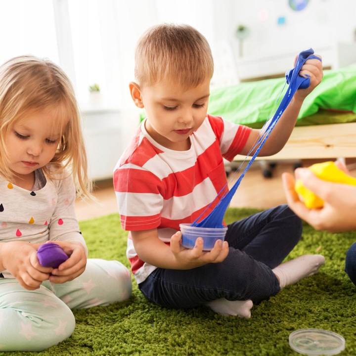 ZESTAW SLIME COLORFUL DO ROBIENIA GLUTÓW KLEJ PVA ZRÓB TO SAM DZIEŃ DZIECKA