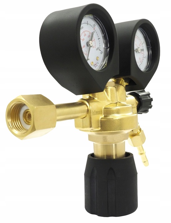 Reduktor butlowy ARGON/CO2 2 manometry do AR/CO2 mieszanka
