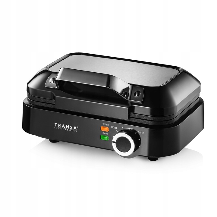 GOFROWNICA NA 2 DUŻE GOFRY REGULACJA TEMPERATURY i STOPNIA WYPIEKANIA 1500W