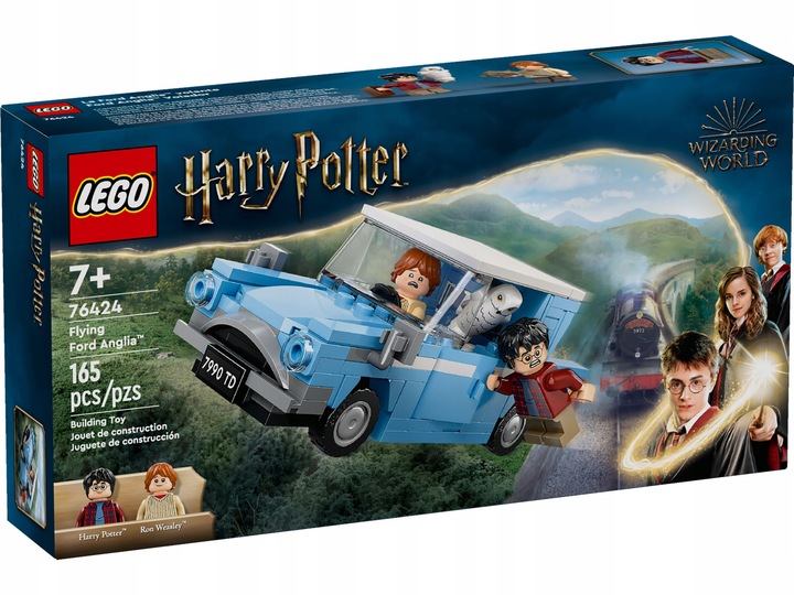 LEGO Harry Potter 76386 Hogwart: Pomyłka z Eliksirem + Latający Ford Anglia