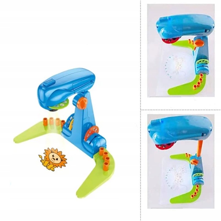 PROJEKTOR RZUTNIK DO RYSOWANIA LAMPKA 32 SLAJDY