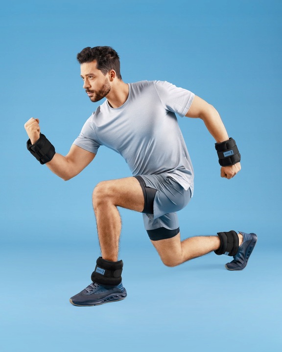 Obciążenia na rzep neoprenowe 2 x 3kg Spokey FORM PLUS