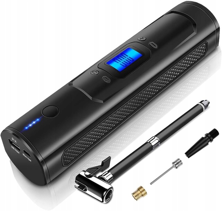 Kompresor Akumulatorowy 150PSI LCD – Pompka na akumulator bezprzewodowa