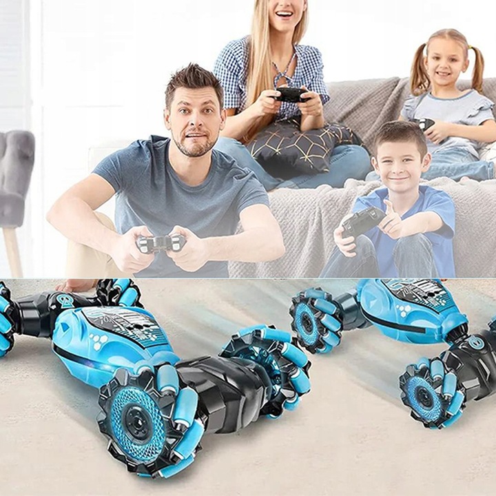 SAMOCHÓD RC DLA DZIECI RĘKĄ GESTAMI + PILOT 2 W 1 STEROWANIE