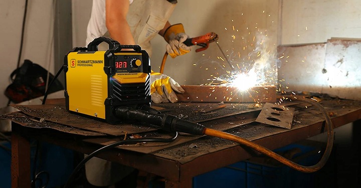 SPAWARKA INWERTOROWA INWERTEROWA IGBT 355A LCD MMA TIG Schwartzmann