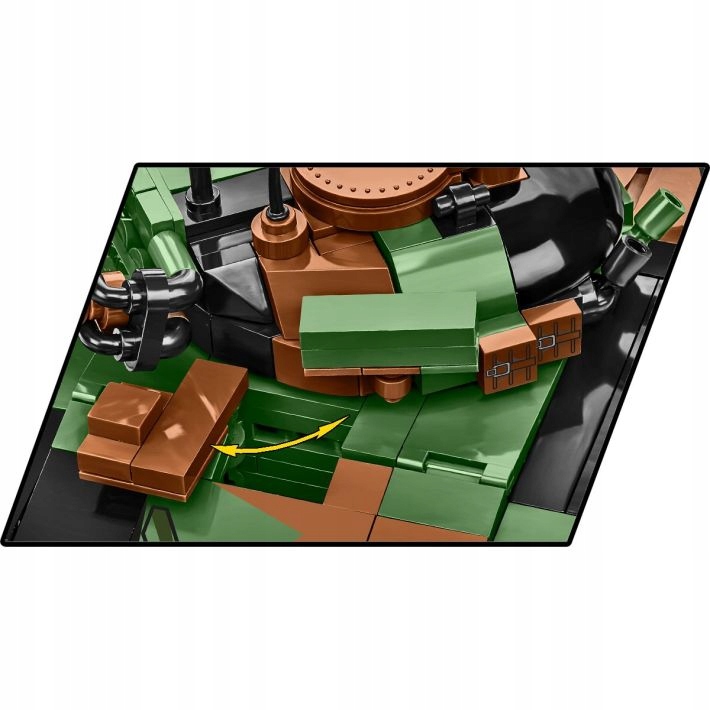 cobi 2624 Czołg T-72M1R ARMED FORCES T-72M1R (PL/UA)