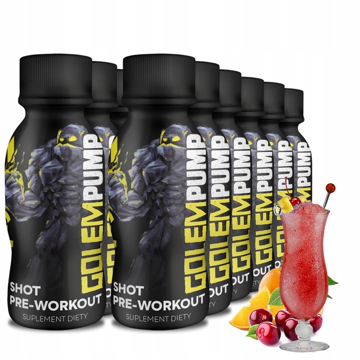 NUTRITION22 GOLEM PUMP 12x100ml PRE WORKOUT SHOT