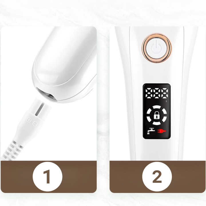 GOLARKA DAMSKA depilator trymer maszynka do ciała bikini nóg pach 3 w 1 USB