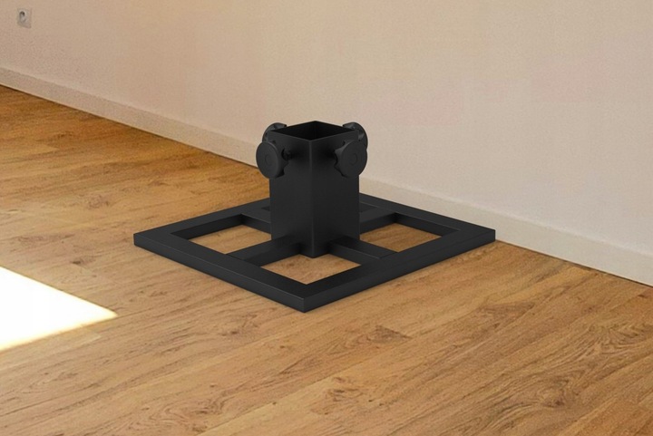 Stojak choinkowy stalowy stabilny loft