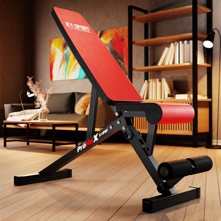 Ławka treningowa do cwiczen ławeczka regulowana składana skośna pod SZTANGĘ