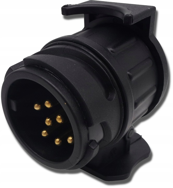 TESTER MIERNIK GNIAZDA WTYCZKI PRZYCZEP 9V 7 13 PINÓW +BATERIA I 2 ADAPTERY