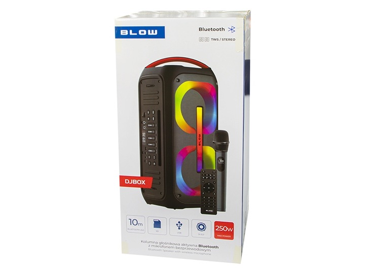 Głośnik Bluetooth BLOW DJBOX 250W USB FM TWS