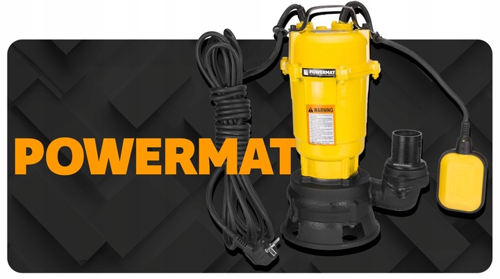 POMPA DO WODY BRUDNEJ SZAMBA z ROZDRABNIACZEM PŁYWAK 25000 l/h MŁYNEK