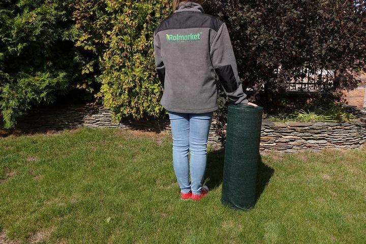 Siatka Cieniująca 1x30m 90% UV Osłonowa Maskująca Ogrodzenie Osłona Na Płot