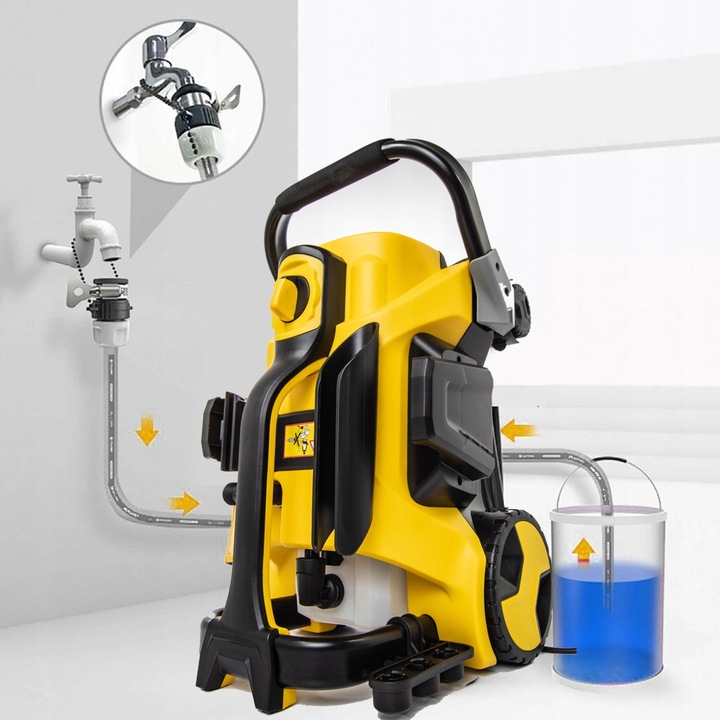 MYJKA CIŚNIENIOWA L7 250BAReW + PŁYN KARCHER 0,5L TURBO DYSZA LANCA MOCNA