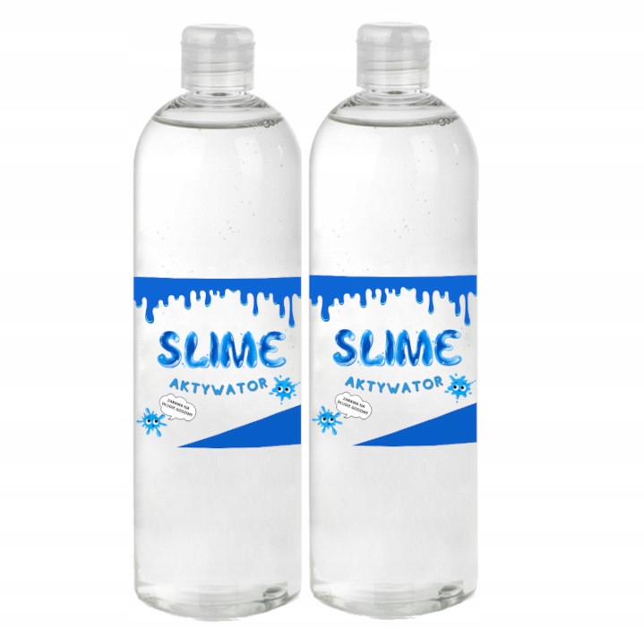 KLEJ PVA + AKTYWATOR DO SLIME GLUTY 2x1 LITR 2L