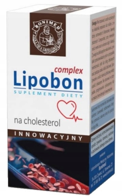 Bonimed Lipobon complex na cholesterol 60 kapsułek