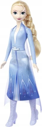 LALKA KRAINA LODU FROZEN Śpiewająca Elsa MATTEL