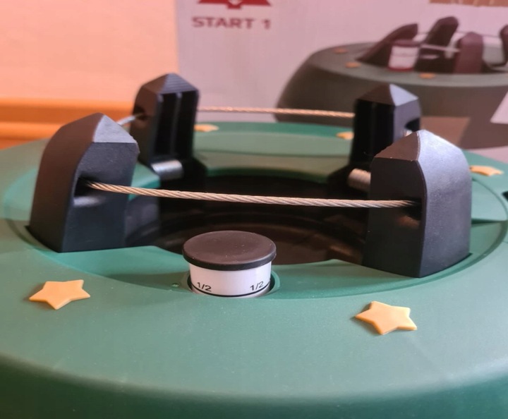 Stojak pod choinkę STABILNY PODSTAWA POD DRZEWKO ZIELONA DO 2,5 METRÓW