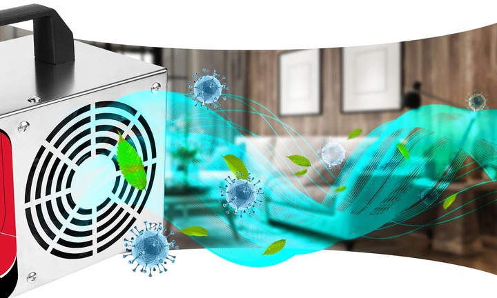 GENERATOR OZONU OZONATOR 60000 MG/H 140W OCZYSZCZACZ DO POWIETRZA Z TIMEREM