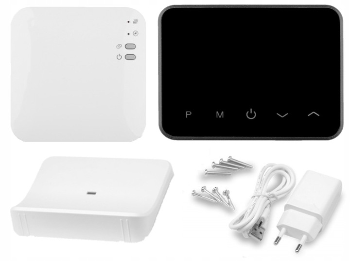 termostat Sterownik Volt WT-20 programator pieca ogrzewania zasilacz WIFI