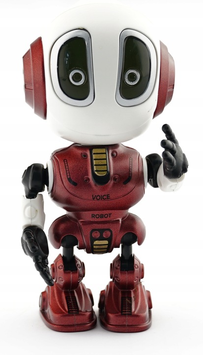 Robot VOICE BLUE mówi powtarza świeci Rebel
