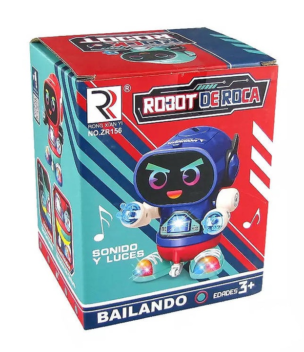 Robot Tańczący Interaktywny Światło Dźwięk