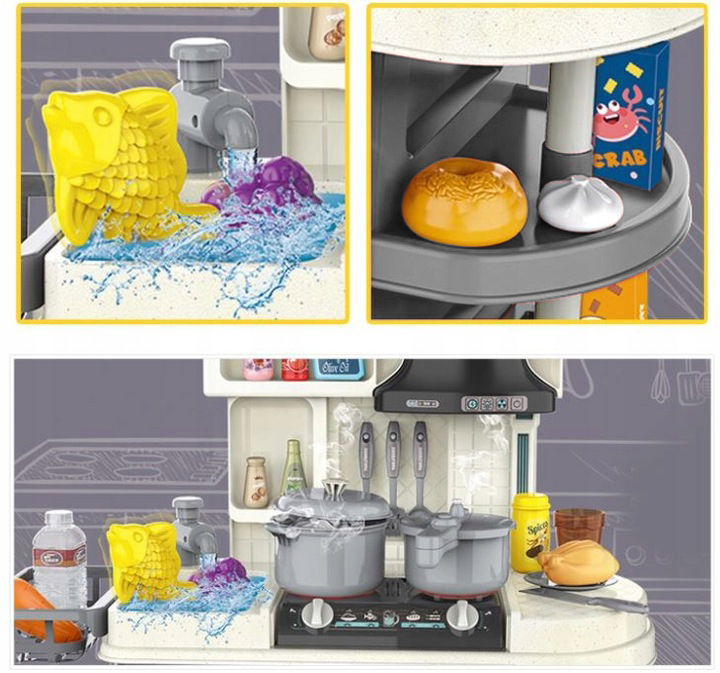 SPRAY kuchnia dla dzieci WODA PARA.