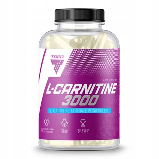 L-KARNITYNA MOCNY SPALACZ TŁUSZCZU 3000 60 kaps TREC L-Carnitine REDUKCJA