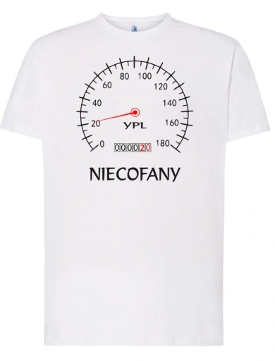 KOSZULKA MĘSKA NIECOFANY 30 40 50 60 70 URODZINY