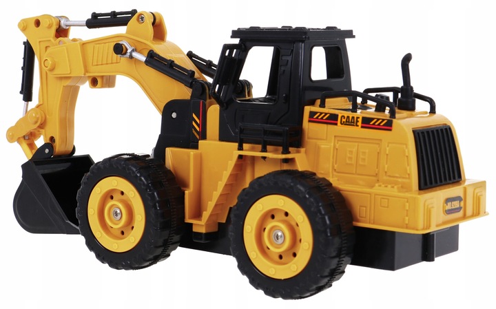 duża KOPARKA ZDALNIE STEROWANA koparko-ładowarka zabawka dla dzieci PILOT