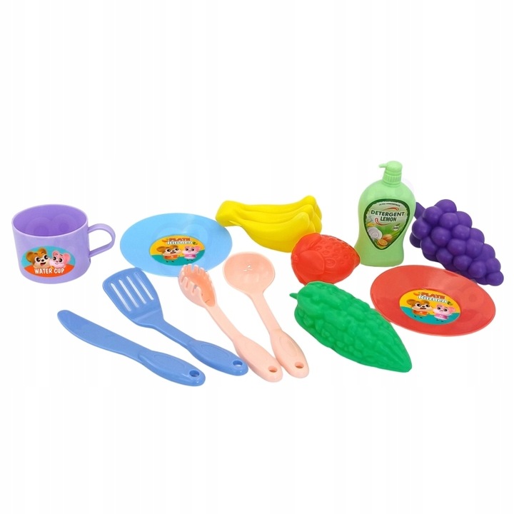 ZLEWOZMYWAK ZLEW DLA DZIECI KUCHNIA Z WODĄ INTERAKTYWNY KRAN PRAWDZIWA WODA