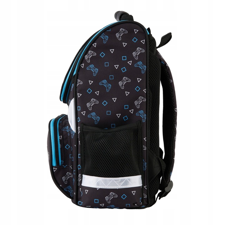 TORNISTER SZKOLNY ZESTAW 5-elem. dla chłopca GRACZA PADY GRY GAME PASO