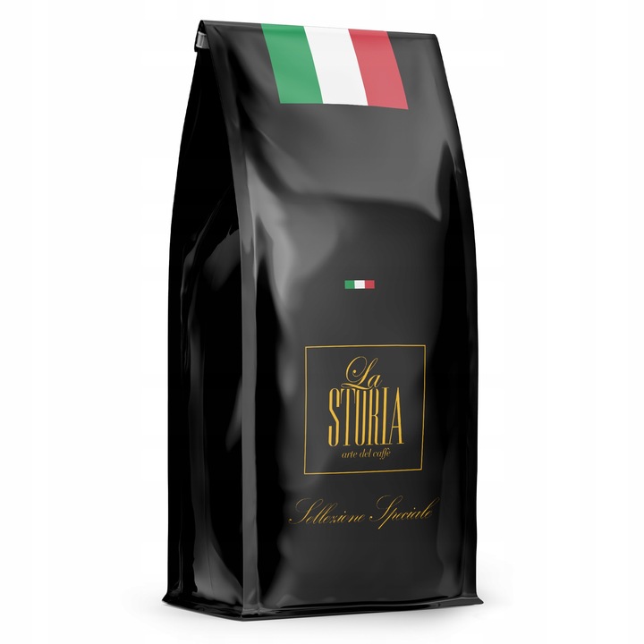 Kawa LA STORIA SELLEZIONE SPECIALE 1kg ŚWIEŻO PALONA 100% ARABICA-BLUE ORCA