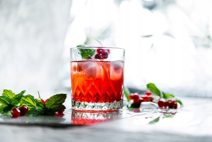 Szklanki niskie GLASMARK zestaw 6szt szlifowane drink whisky 280ml