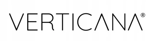 VERTICANA Szyna CZARNA 1 metr