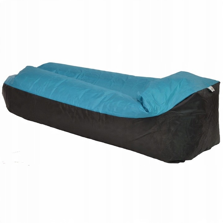 SOFA DMUCHANA Lazy Bag 180x70 cm niebieska ENERO CAMP